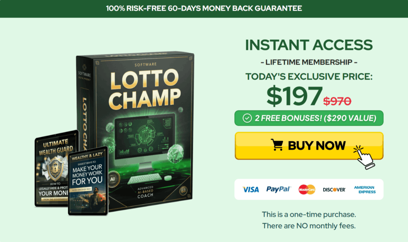 LottoChamp Offier Price